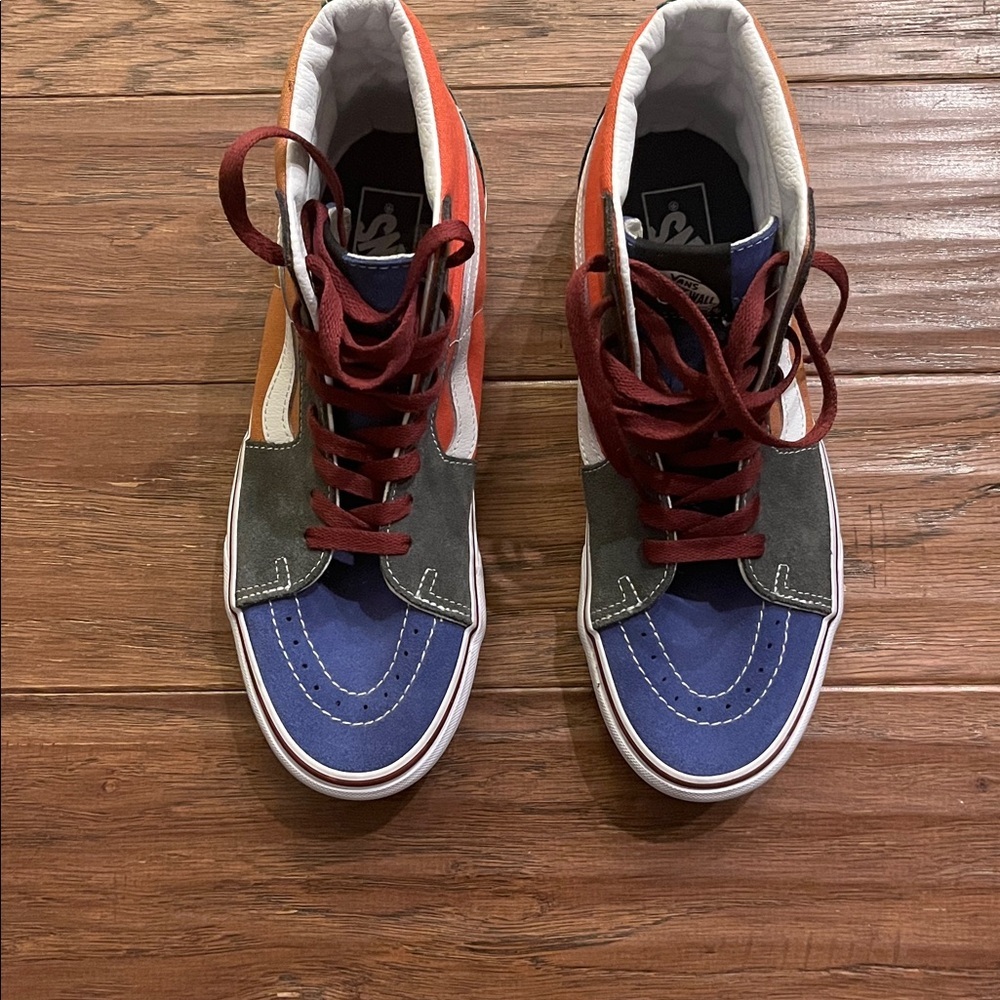 VANS SK8-Hi Multi Color Sneaker Size M8/W9.5